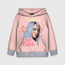 Толстовка-худи детская Billie Eilish, цвет: 3D-меланж