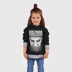 Толстовка-худи детская LINDEMANN, цвет: 3D-меланж — фото 2