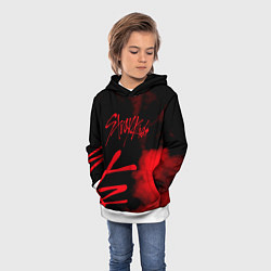 Толстовка-худи детская Stray Kids, цвет: 3D-белый — фото 2