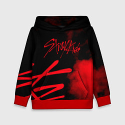 Толстовка-худи детская Stray Kids, цвет: 3D-красный