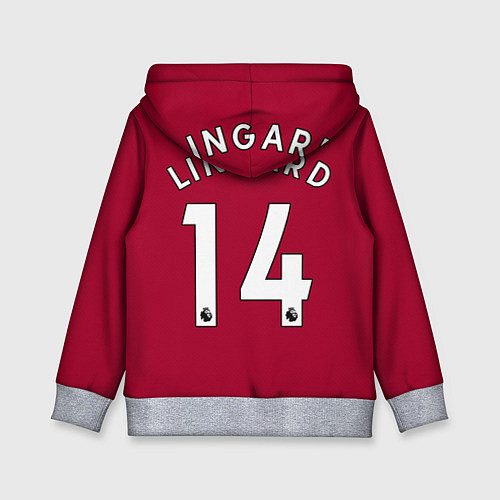 Детская толстовка Lingard Manchester United / 3D-Меланж – фото 2