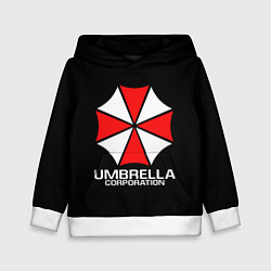 Толстовка-худи детская UMBRELLA CORP, цвет: 3D-белый