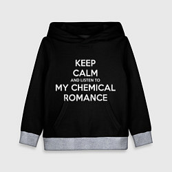 Толстовка-худи детская My chemical romance, цвет: 3D-меланж