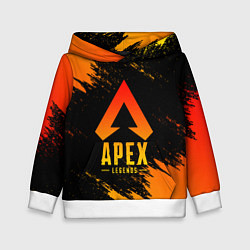 Толстовка-худи детская APEX LEGENDS, цвет: 3D-белый