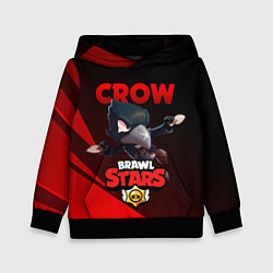 Толстовка-худи детская BRAWL STARS CROW, цвет: 3D-черный