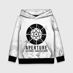 Толстовка-худи детская PORTAL, цвет: 3D-черный