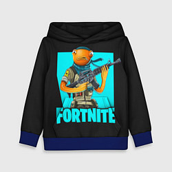 Толстовка-худи детская Fortnite, цвет: 3D-синий