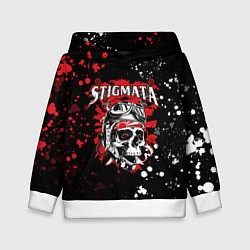 Толстовка-худи детская Stigmata, цвет: 3D-белый