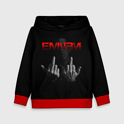 Толстовка-худи детская EMINEM, цвет: 3D-красный