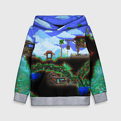 Толстовка-худи детская TERRARIA EXCLUSIVE, цвет: 3D-меланж