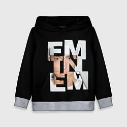 Толстовка-худи детская Eminem, цвет: 3D-меланж