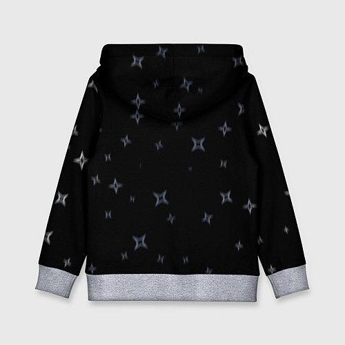 Детская толстовка ОЧЕНЬ ПРИЯТНО БОГ! / 3D-Меланж – фото 2