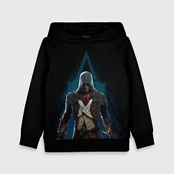 Толстовка-худи детская Assassin’s Creed, цвет: 3D-черный