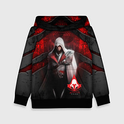 Толстовка-худи детская Assasin's creed, цвет: 3D-черный