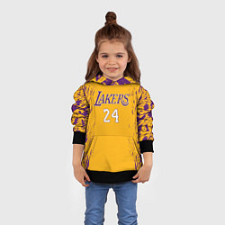 Толстовка-худи детская Kobe Bryant, цвет: 3D-черный — фото 2