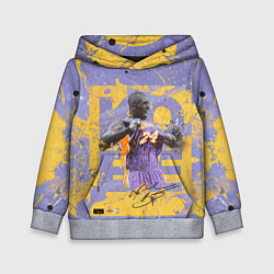 Толстовка-худи детская Kobe Bryant, цвет: 3D-меланж