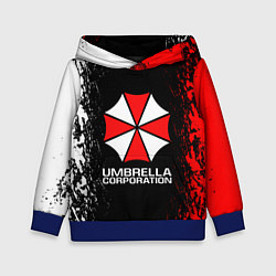 Толстовка-худи детская UMBRELLA CORP, цвет: 3D-синий