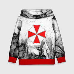 Толстовка-худи детская UMBRELLA CORP, цвет: 3D-красный