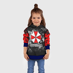 Толстовка-худи детская UMBRELLA CORP, цвет: 3D-синий — фото 2