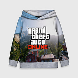 Толстовка-худи детская GTA Online, цвет: 3D-меланж
