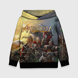 Толстовка-худи детская Heroes of Might and Magic, цвет: 3D-черный