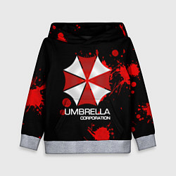 Толстовка-худи детская UMBRELLA CORP, цвет: 3D-меланж