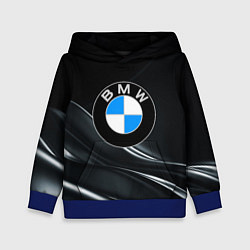 Толстовка-худи детская BMW, цвет: 3D-синий