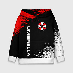 Толстовка-худи детская UMBRELLA CORPORATION, цвет: 3D-белый