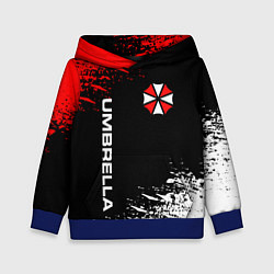 Толстовка-худи детская UMBRELLA CORPORATION, цвет: 3D-синий