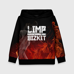Толстовка-худи детская LIMP BIZKIT, цвет: 3D-черный