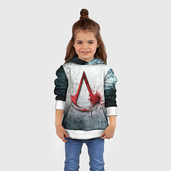Толстовка-худи детская Assassins Creed, цвет: 3D-белый — фото 2