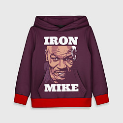 Толстовка-худи детская Mike Tyson, цвет: 3D-красный