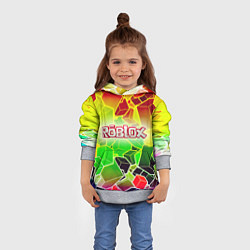 Толстовка-худи детская Роблокс, цвет: 3D-меланж — фото 2
