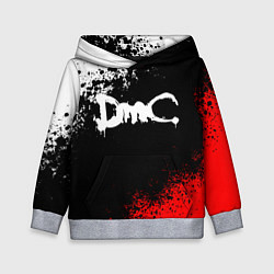 Толстовка-худи детская DEVIL MAY CRY DMC, цвет: 3D-меланж