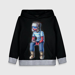 Толстовка-худи детская CountryHumans - Россия, цвет: 3D-меланж