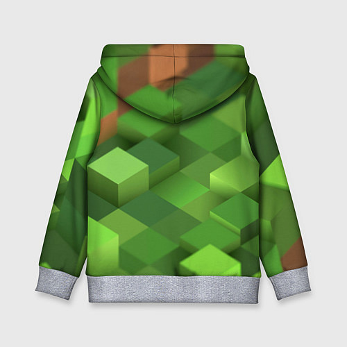 Детская толстовка MINECRAFT / 3D-Меланж – фото 2