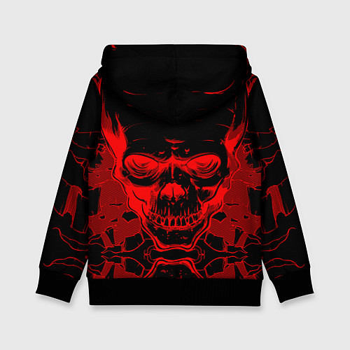 Детская толстовка Iron Maiden / 3D-Черный – фото 2