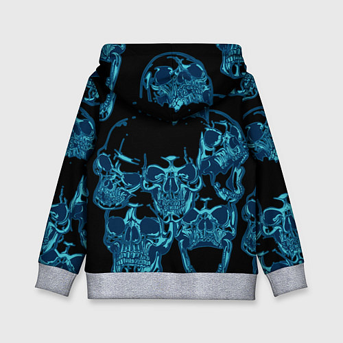 Детская толстовка Iron Maiden / 3D-Меланж – фото 2