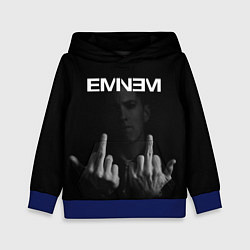 Толстовка-худи детская EMINEM, цвет: 3D-синий