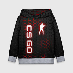 Толстовка-худи детская CS GO, цвет: 3D-меланж