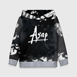 Толстовка-худи детская ASAP ROCKY, цвет: 3D-меланж