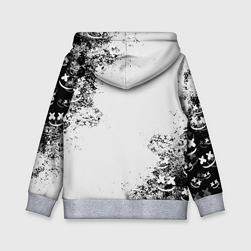 Детская толстовка Marshmello / 3D-Меланж – фото 2