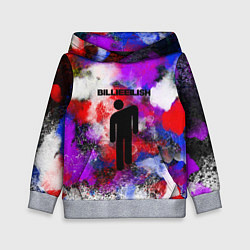 Толстовка-худи детская BILLIE ELLISH, цвет: 3D-меланж