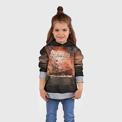 Толстовка-худи детская Sabaton, цвет: 3D-меланж — фото 2