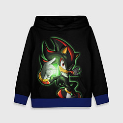 Толстовка-худи детская SHADOW, цвет: 3D-синий
