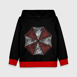 Толстовка-худи детская Umbrella Corporation, цвет: 3D-красный