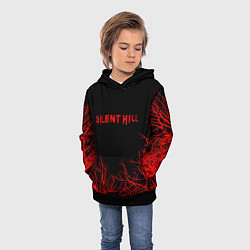 Толстовка-худи детская SILENT HILL, цвет: 3D-черный — фото 2