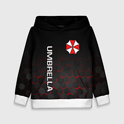 Толстовка-худи детская UMBRELLA CORP, цвет: 3D-белый