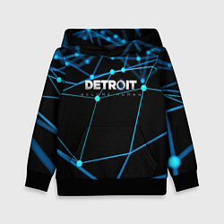 Толстовка-худи детская Detroit:Become Human, цвет: 3D-черный