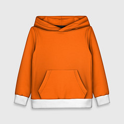 Детская толстовка Цвет апельсиновая корка